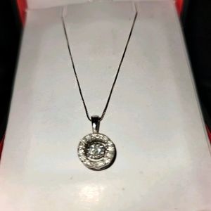 1/2 ctw 14k white gold, beating motion